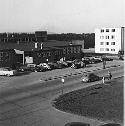 Building 213 was a dining facility for military members stationed at Sembach.