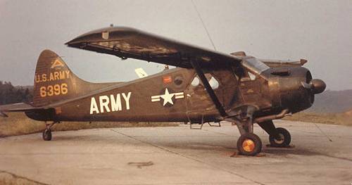 U-6A (L-20) De Havilland Beaver  56-0396 Sembach AFB 1964 