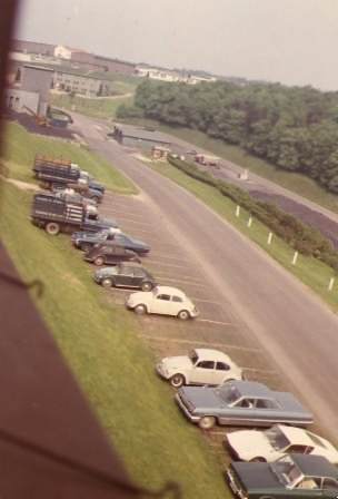 Sembach Central Base Area, from the SPS Barracks, Sembach Air Base, Circa 1968