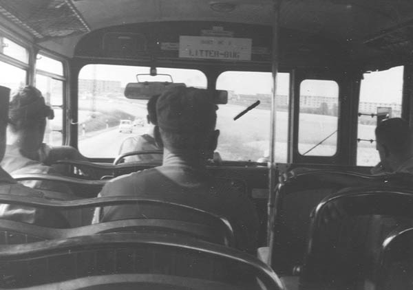 Bus Transportation, Sembach AB, Circa 1962