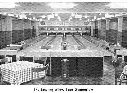 The Sembach AB Bowling Alley, circa 1956