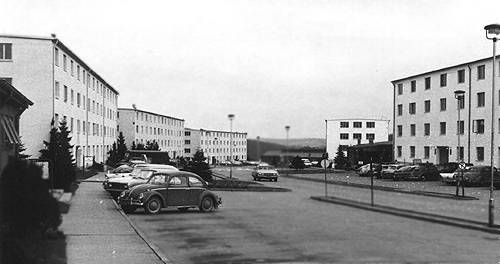 Barracks Row, 1966 Sembach Photo by Conrad Lippincott