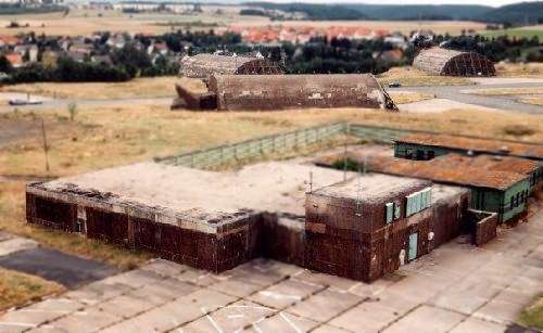 NBC-proof operations bunker, Flightline area, Circa 1998, Sembach AB, Germany