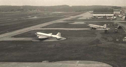 C-47's, Sembach flightline, circa 1967