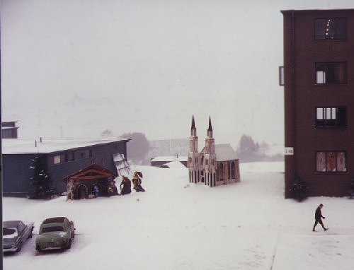 Sembach NCO Club at Christmas, Circa 1967 