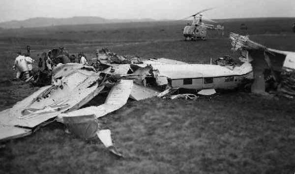 C-47 crash site, Flightline, Sembach Air Base, Circa 1967