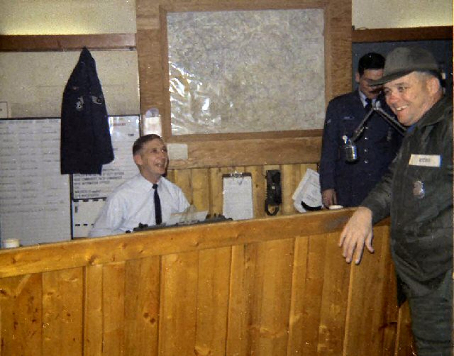 Dave Oxford, Sembach Law Enforcement Desk, Sembach Air Base, Circa 1967