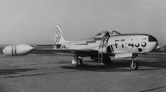 Sembach RF 80A. Circa Mid 1954. Sembach Air Base, Germany.