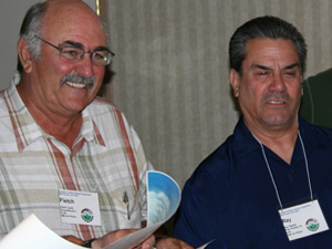 Fletch Lewis (L) Ray Salazar (R)