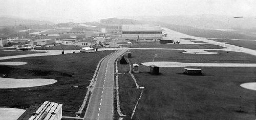 A view of the flightline facing toward the Sembach Security 5 area.