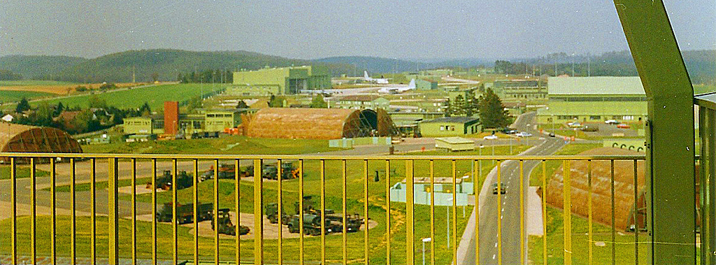 Flightline, Base Operations, circa 1991, Sembach AB, Germany