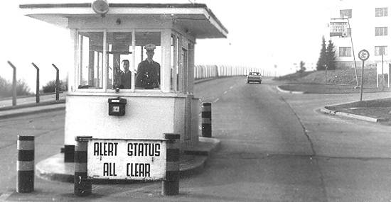 Sembach Main Gate, Sembach Air Base, Circa 1966