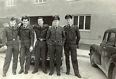 303rd Tac Recon Squadron members,  Sembach AB, Germany, Circa 1954