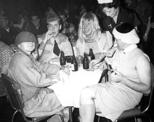 Halloween at the Club, Sembach Air Base, Circa 1963