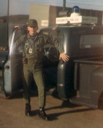Sembach security near the flightline, Sgt. John D. Moore, Circa 1969