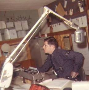 Sembach Law Enforcement Desk, Sembach Air Base, Circa 1968