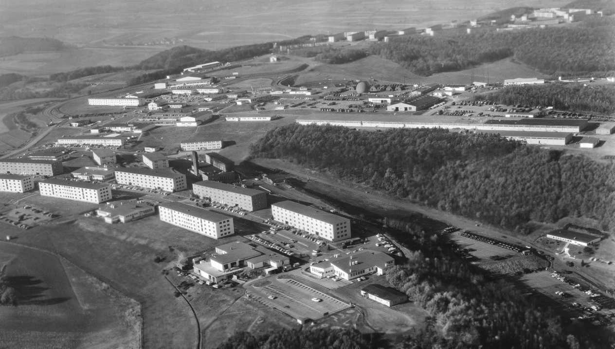 Sembach Central Base, Circa 1965.  Photo by Dennis Newell