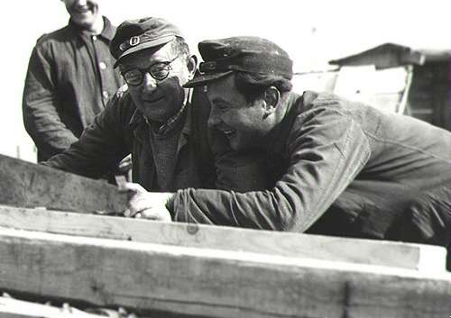 Sembach construction crew, Circa 1955.