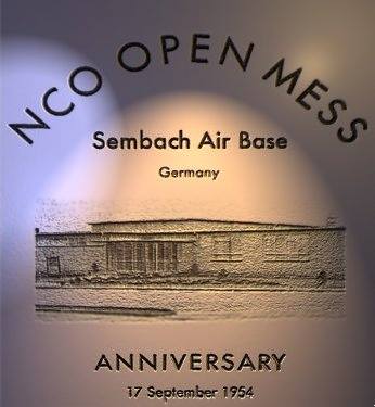 NCO Club Anniversary, Sembach AB 1954