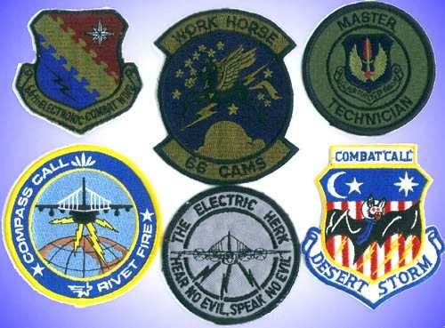 Uniform patches, Sembach AB, Germany