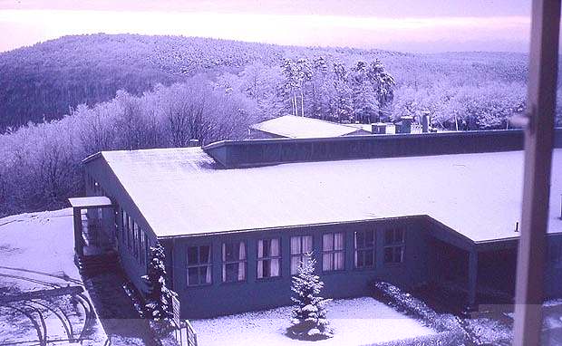 Behind the Post Office, Sembach Air Base, Circa 1968