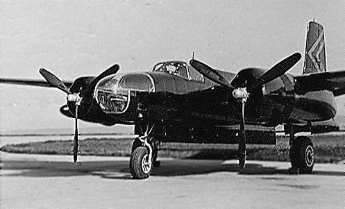 66th TRW, B-26 Recon aircraft, Picture taken 1953 by John Buchalski