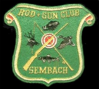Rod & Gun Patch, Sembach Air Base, Circa 1966