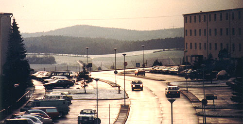 Barracks Row, Sembach Air Base, Circa 1984