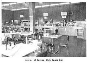 The Sembach AB Service Club circa 1956