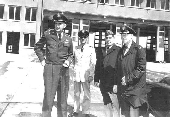 Sembach Officers, Circa 1954, Sembach AB, Germany