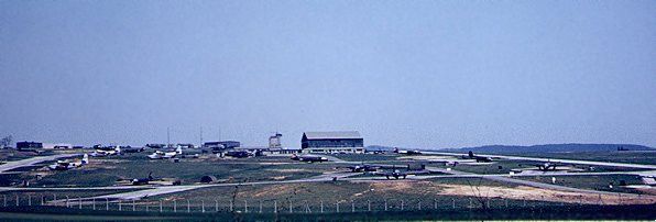 Sembach Flightline 1957, RB-57 Aircraft.