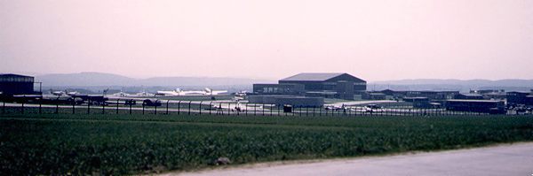 Sembach flightline 1957, 66 Field Maintenance Hangar, Engine Shop, Parachute Shop